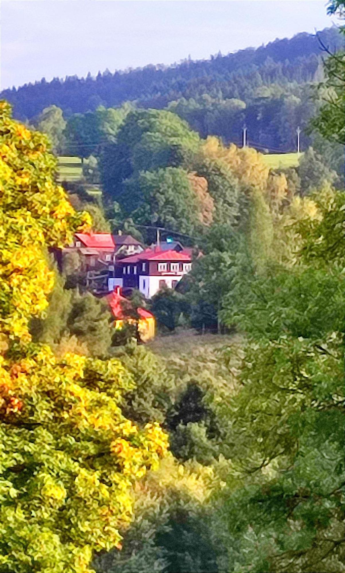 Pension Helene S Mini Pivovarem Kytlice Buitenkant foto